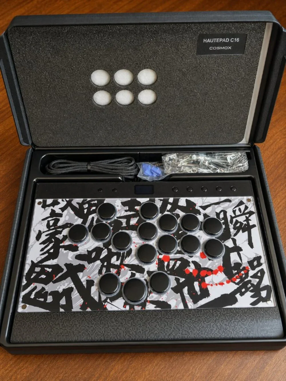 Haute42 HAUTEPAD C16 Leverless Arcade Controller Hitbox Fightstick